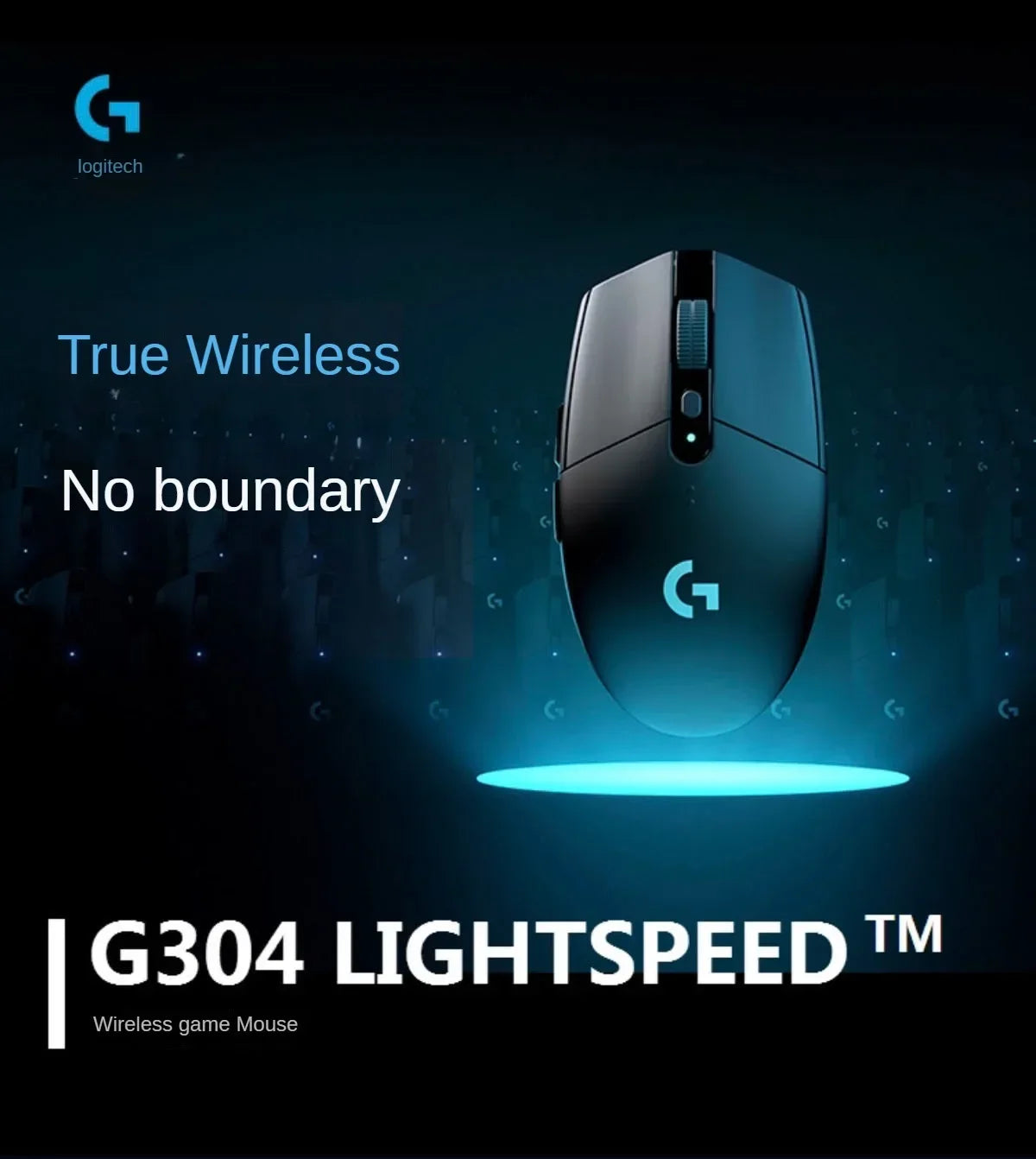 Logitech G304 Computer Gaming 2.4G Wireless, 1200DPI Esports Game Mouse