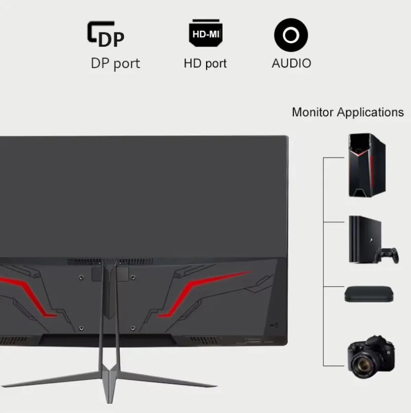 PC Computer Monitor 27inch Led PC 2k Affordable 75hz 144hz 165Hz Curved Desktop