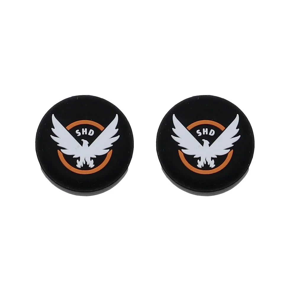 Cool Game Silicone Thumb Stick Grip Cap Joystick Cover For Sony PS5 PS4 PS3 Xbox One Slim Series X/S Switch Pro ThumbStick Case